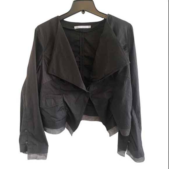 Lauren Vidal Jackets & Blazers - Lauren Vidal Asymmetrical Jacket